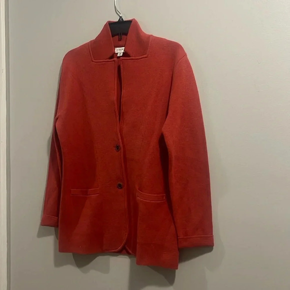 J.Crew Button Down Pocket Cardigan | Medium Burnt - Picture 2 of 8